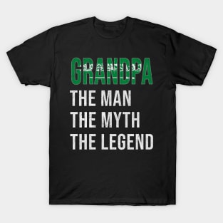 Grand Father Saudi Arabian Grandpa The Man The Myth The Legend - Gift for Saudi Arabian Dad With Roots From  Saudi Arabia T-Shirt